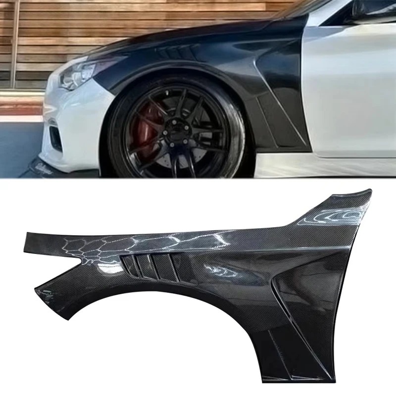 Carbon Fiber Side Fenders for Q50 2014+ V2 With Vents Fenders